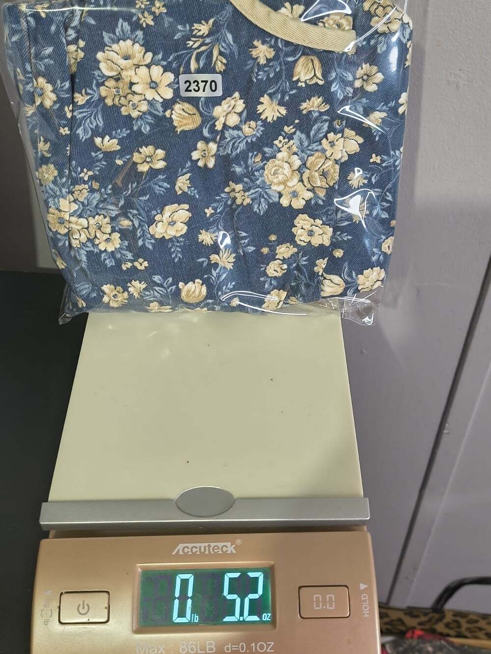 Vintage 90s Liberty All Over Blue Floral Print Baby Size 12 Months Overalls Rare - Picture 10 of 10